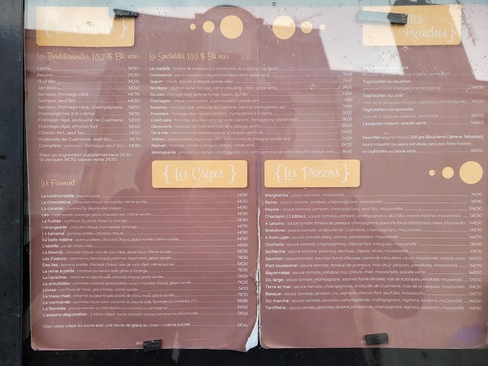 La Reine Suzette - Menu Image 1